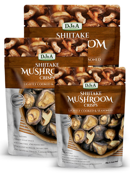 Giới thiệu nấm hương sấy giòn DJ&A