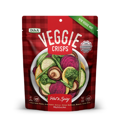 Rau củ sấy giòn vị cay DJ&A