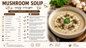 Mushroom Soup Recipes Easy: Creamy Homemade Comfort Food You Can Make Anytime